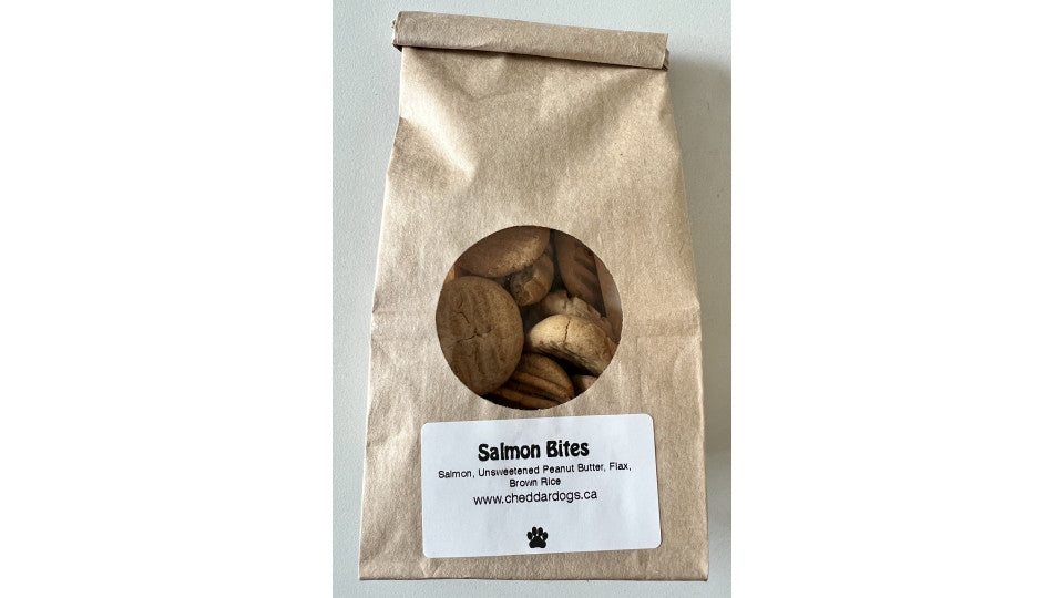 Cheddar Dogs Bag of Bites - Salmon 120g