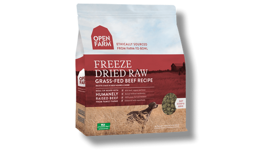 Open Farm Dog Freeze Dried Raw Grass-Fed Beef 13.5 oz