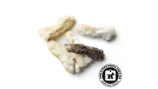 HeroDog Bulk Dehydrated Rabbit Feet - 1 lb