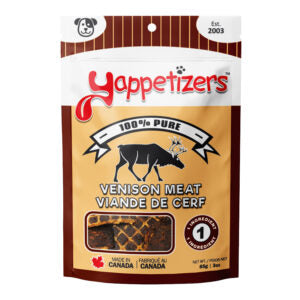 Yappetizers Dehydrated Venison Meat 85g
