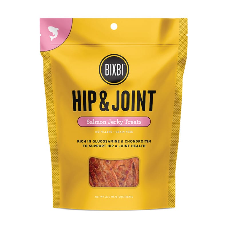 Bixbi Hip & Joint Salmon Jerky Treats 10 oz