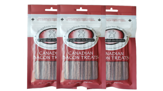 Tilted Barn treat sticks -Bacon -  100g bag