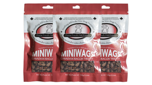 Tilted Barn Mini Wags - Bacon 100g bag