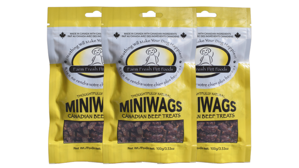 Tilted Barn Mini Wags - Beef 100g bag