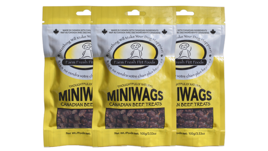 Tilted Barn Mini Wags - Beef 100g bag