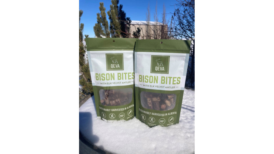 QEVA Bison Bites 160g