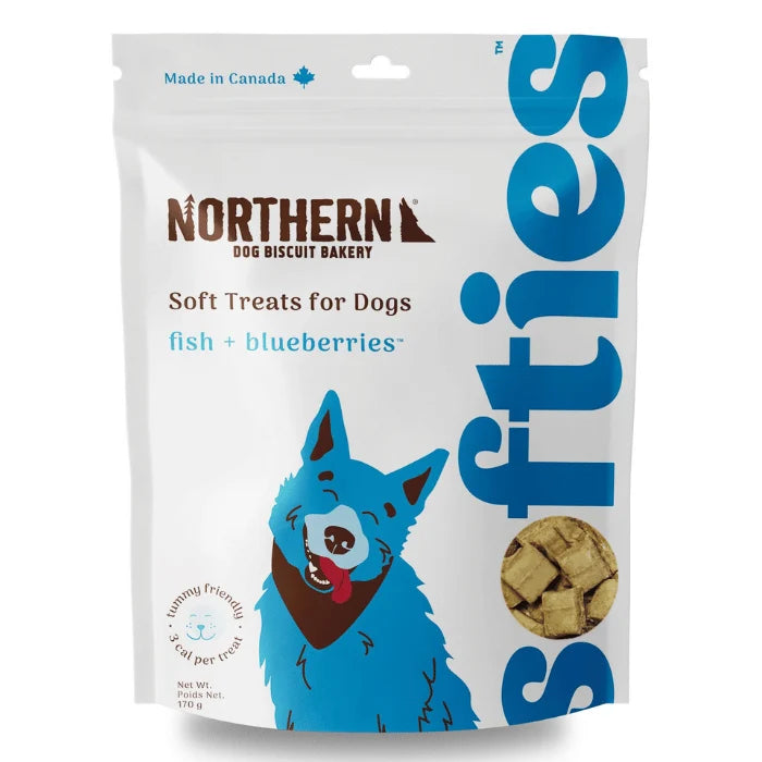 Northern Biscuit Soft Baked treats-Fish and Blueberries-170g