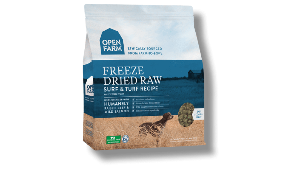 Open Farm Dog Freeze Dried Raw Surf & Turf 13.5 oz