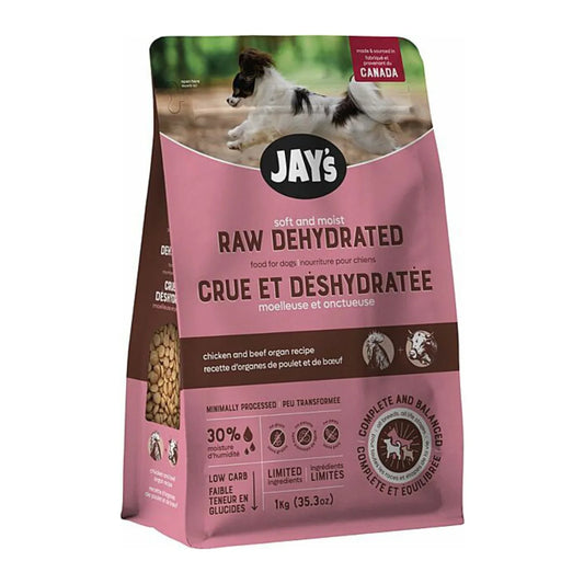 JAY's Raw Dehydrated Food - Chicken & Beef Organ Recipe - 454 gram