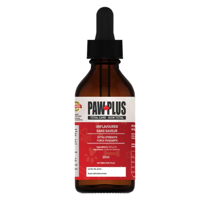 Paw Plus Total Care Hemp Oil - Extra Strength 30ml