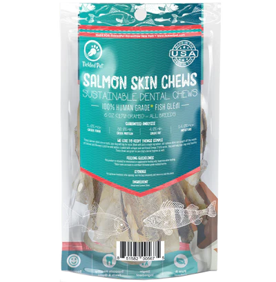 Dehydrated Salmon Skins 6 oz