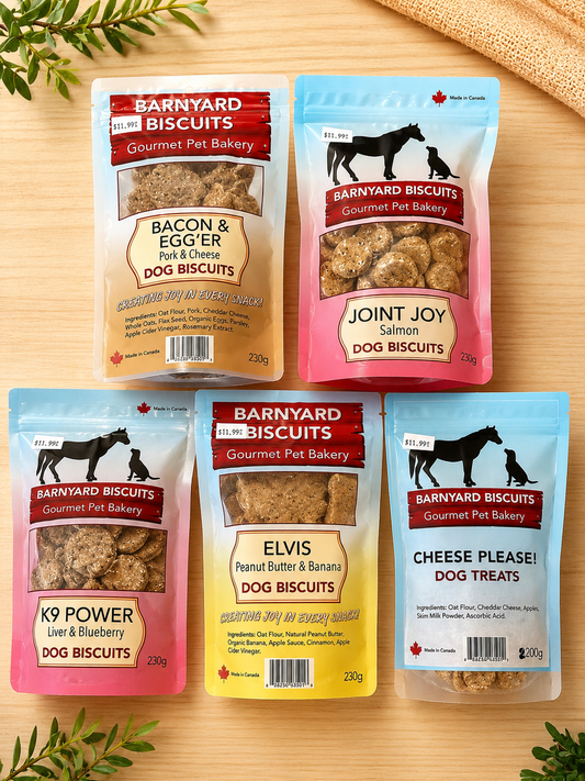 Barnyard Biscuits -Various Flavors -  230g