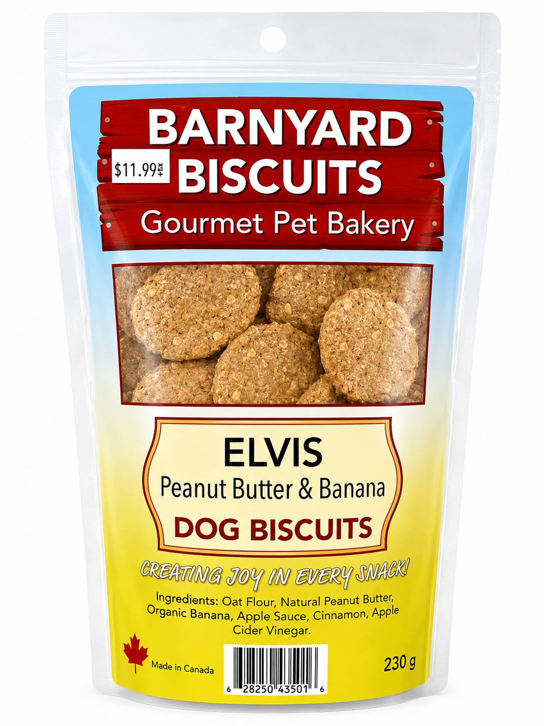 Barnyard Biscuits -Various Flavors -  230g