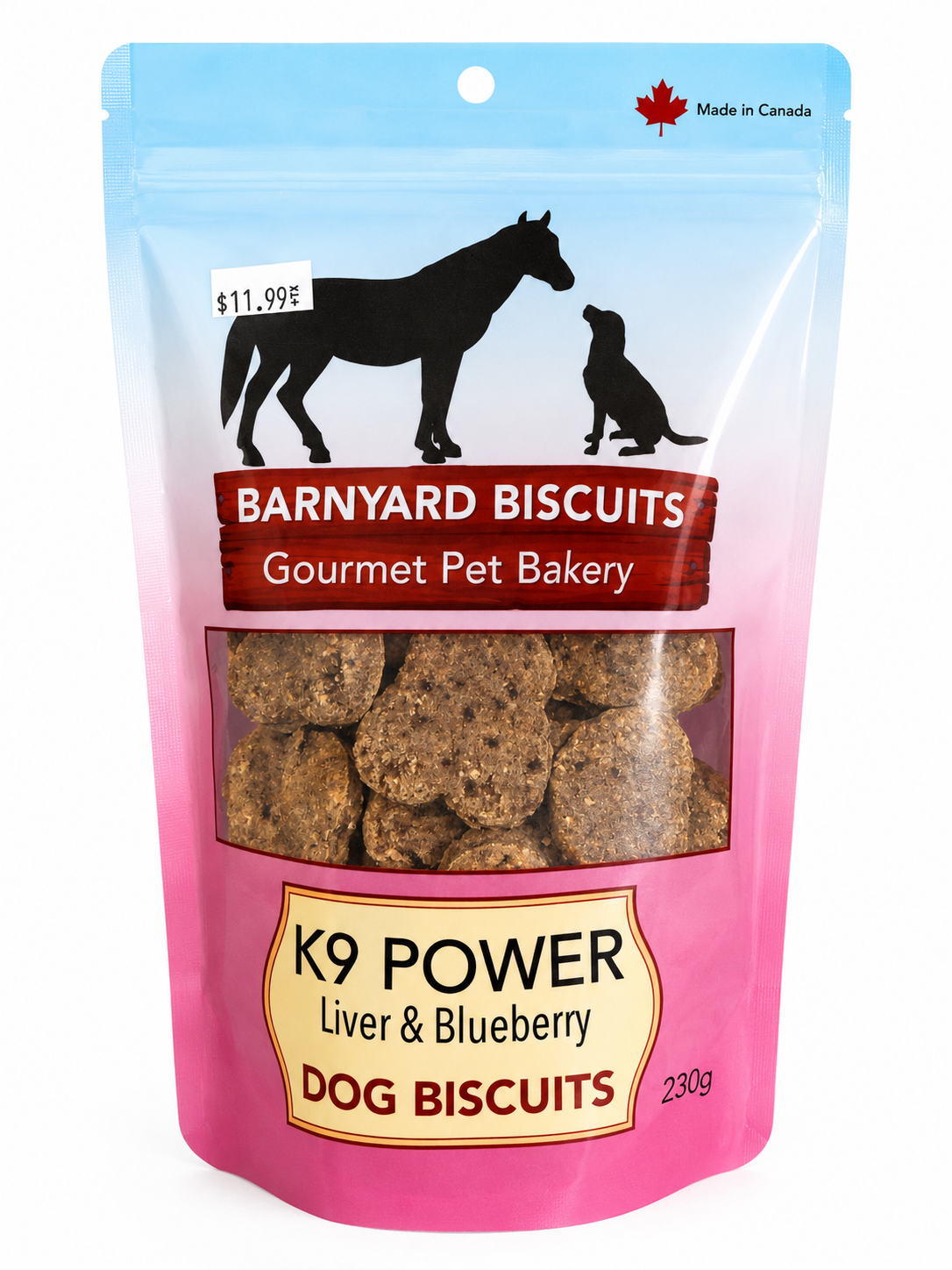 Barnyard Biscuits -Various Flavors -  230g
