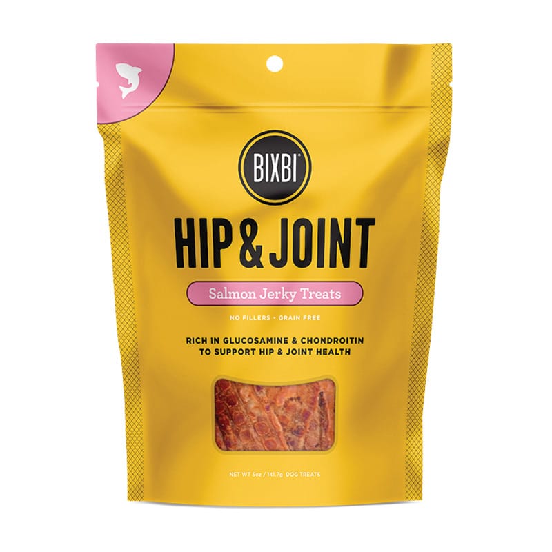 Bixbi Hip & Joint Salmon Jerky Treats 10 oz – Back To Basics Raw Pet Food