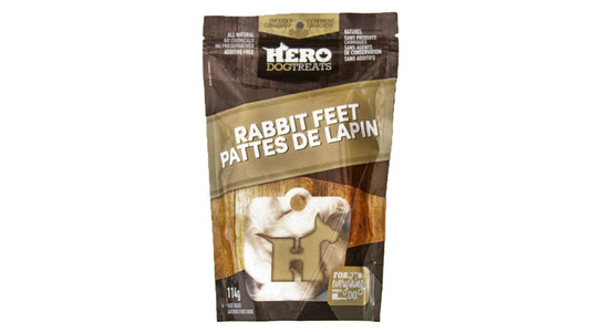 HeroDogTreats™ Rabbit Feet 114g
