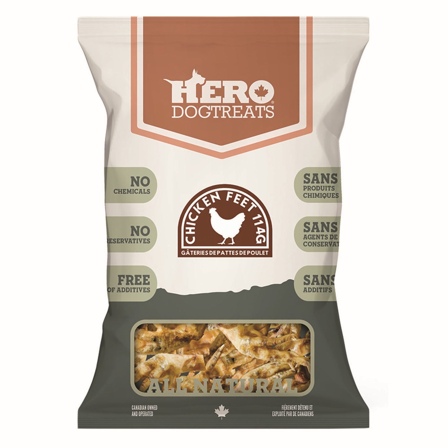 HeroDogTreats™ Chicken Feet 114g