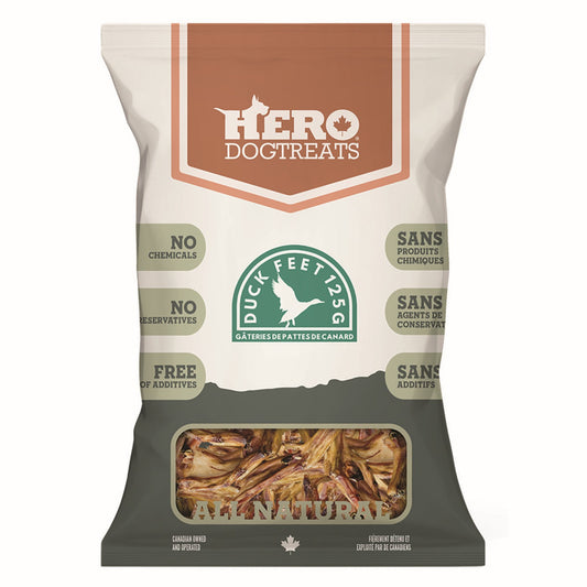 HeroDogTreats™ Duck Feet 125g