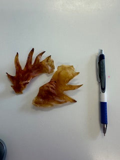 Smidgie Smackers 'Cluckin' Good Crowns' dehydrated Chicken Chews - 65 g