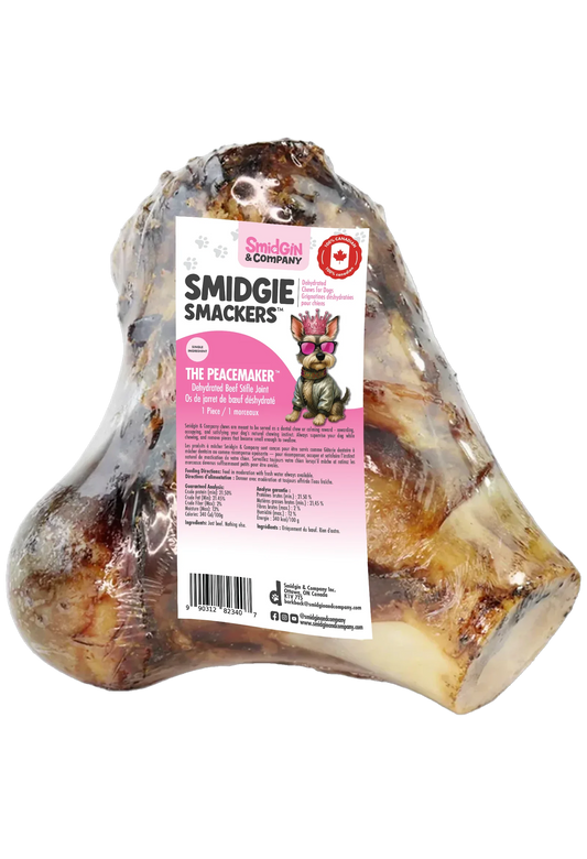 Smidgie Smacker 'The Peacemaker' Large dehydrated beef joint