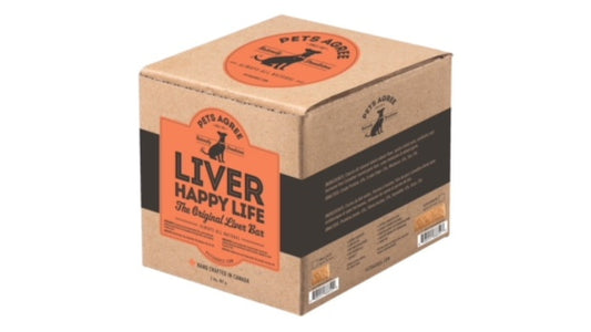 Pets Agree Liver Bar - 2 lb box (small bars 1.3")