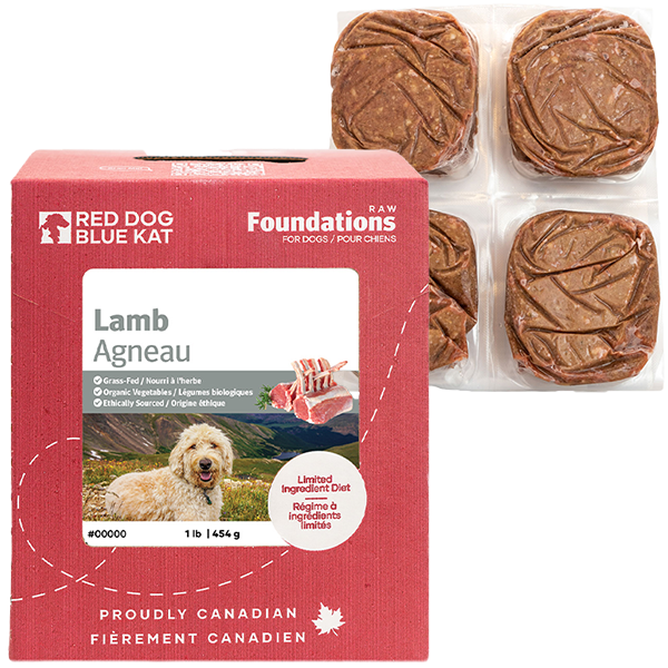 *NEW* Red Dog Blue Kat Foundations Lamb 4X.25 lb