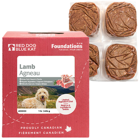 *NEW* Red Dog Blue Kat Foundations Lamb 4X.25 lb