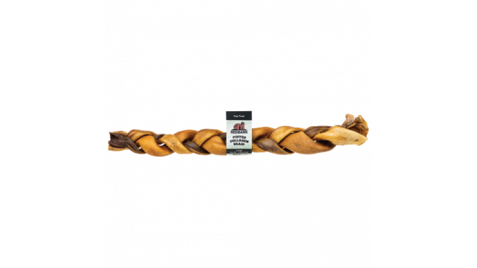 Red Barn Beef Braided Collagen Stick 11-12"