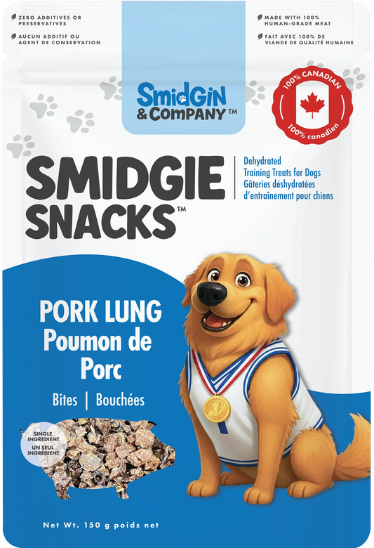 Smidgie Snacks Pork Lung Bites - 150 g